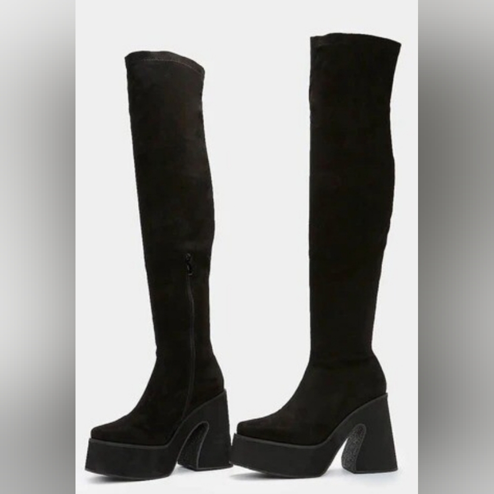 *NEW* KOI footwear darma over the knee suede boots